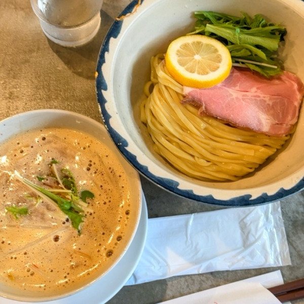 「辛ミソつけめん 980円」@八二軒の写真