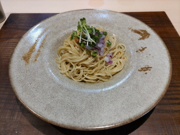 「〆そば①・味付け〆そば」@与しおかの写真