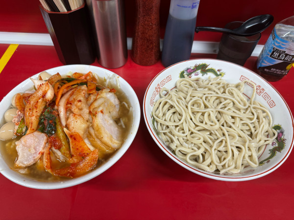 「小ブタ　つけ麺」@ラーメン二郎 湘南藤沢店の写真