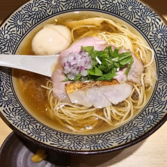 地鶏と蟹 中華そば 冠の画像