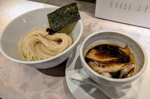 「昆布水つけ麺【醤油】1390円」@麺 コレキヨの写真