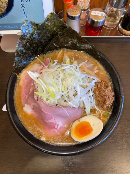 「得入り味噌ラーメン¥1,080円」@熟成味噌ラーメン専門店 ミソウソツカナイの写真