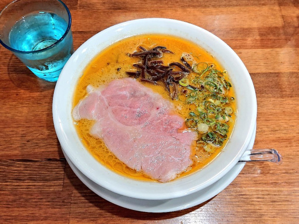 「烏賊豚骨ラーメン」@無冠 阿佐ヶ谷の写真