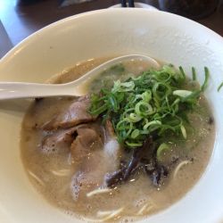 博多豚骨ラーメン 半チャーハンランチ