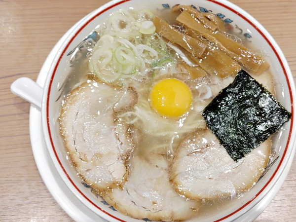 「特製中華そば」@玉 バラそば屋 川崎アゼリア店の写真