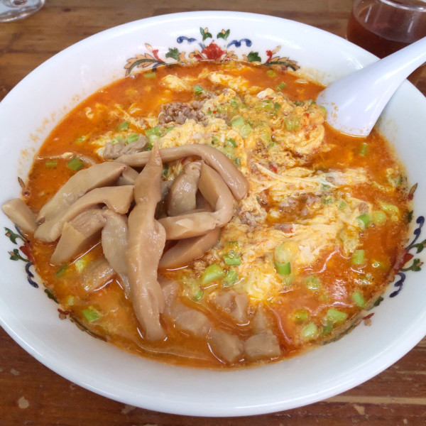 「タンタンメン（￥900）＋穂先メンマ（￥250）」@中華料理 桃源の写真