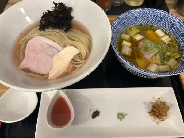 「プレミアムつけ麺1100円」@らぁーめん喜元門 水戸笠原店の写真