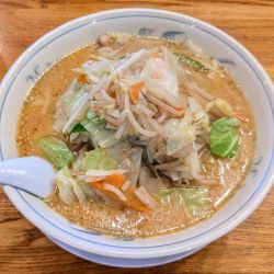 野菜ラーメン(味噌󠄀)大盛り