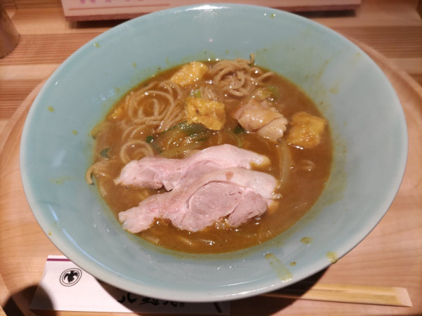 「カレー鴨南蛮SOBA」@HACHIKI 八起庵 日本橋店の写真