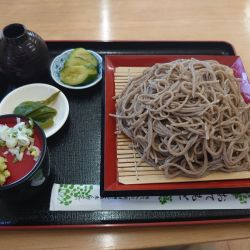 盛りそば大盛り
