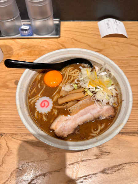 「カレー豚そば」@NOROMANIAの写真