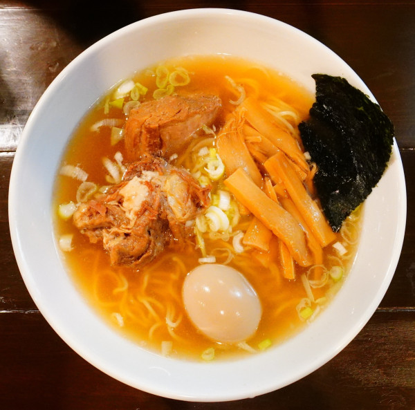 「中華そば＋味玉」@ラーメンDIYラボの写真