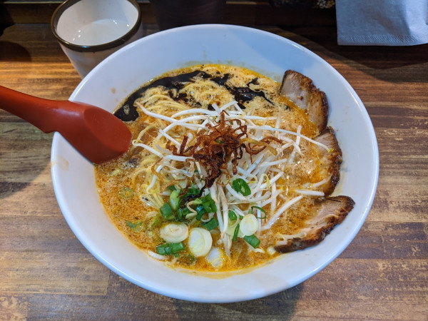 「カレーらーめん」@商人らーめんの写真