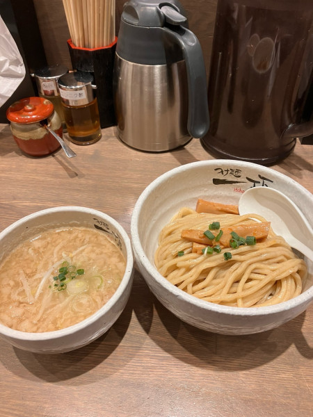 「ニンニクつけ麺」@つけ麺 一頂の写真