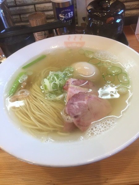「塩ラーメン」@公園前の写真