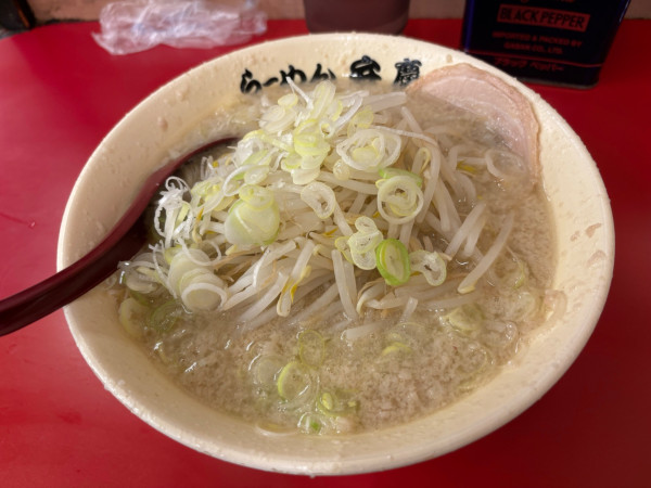 「らーめん並」@らーめん弁慶 浅草本店の写真