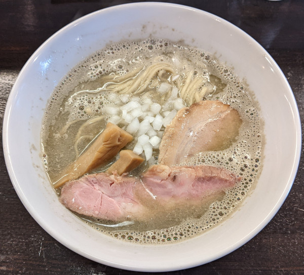 「煮干しそば 1,200円」@ラーメン屋 ステイゴールドの写真