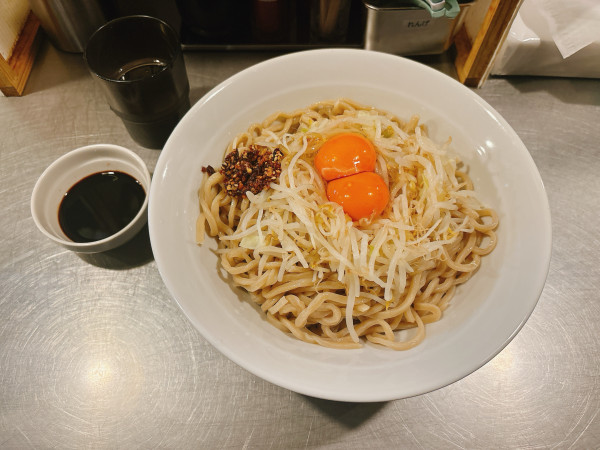 「【期間限定】冷やしTKM」@オリジナル極太麺 らーめん天の写真