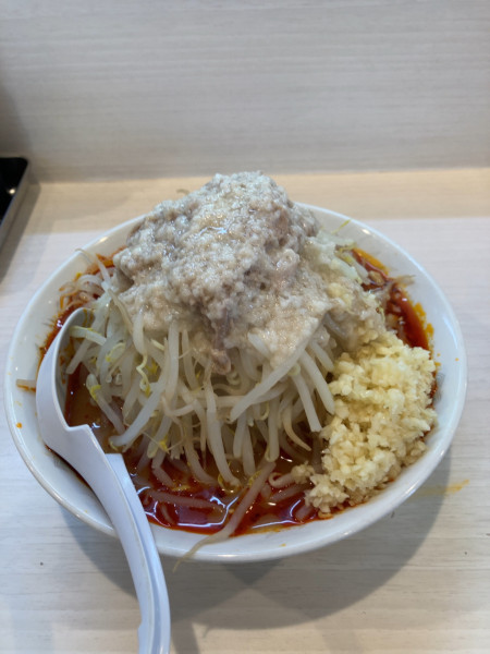 「赤の味噌二郎　1000円」@麺とび六方 伊那店の写真