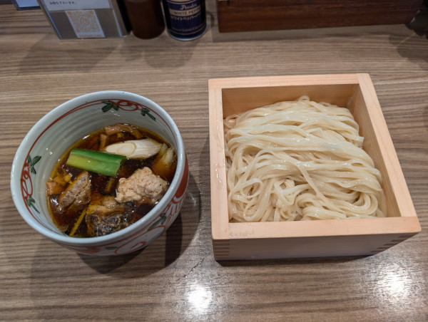 「赤城鶏のつけそば」@斗香庵  OJIMAの写真