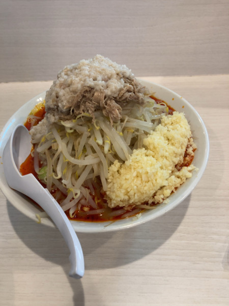 「赤の味噌二郎　1000円」@麺とび六方 伊那店の写真