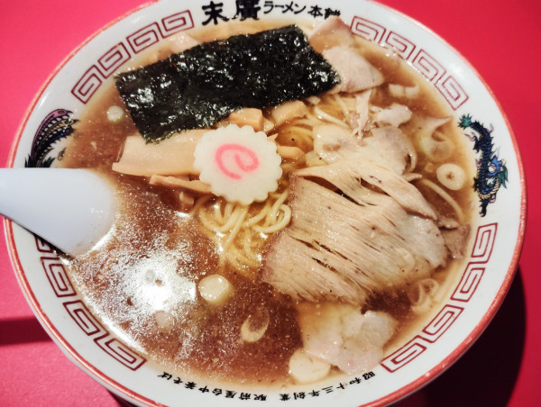 「煮干し中華（並）」@末廣ラーメン本舗 高田馬場分店の写真