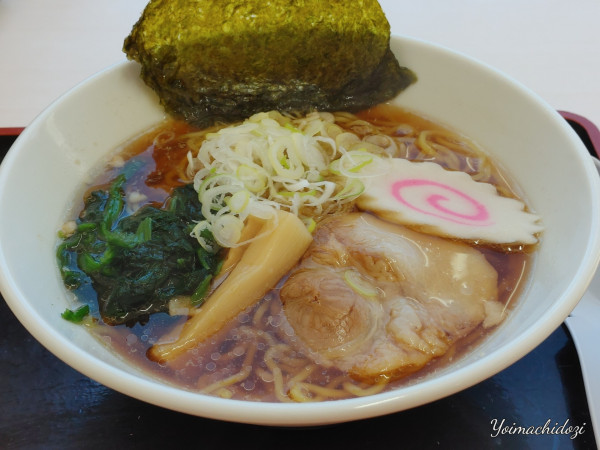 「醤油ラーメン」@佐久平PA（上り）軽食コーナーの写真