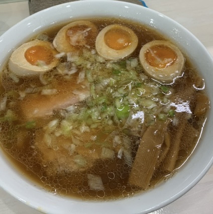 「特製　味玉追加」@中華そば ふくみみの写真