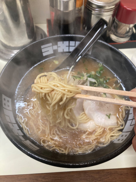 「しょうゆラーメン＋焼飯(小)950」@ラーメン田の写真