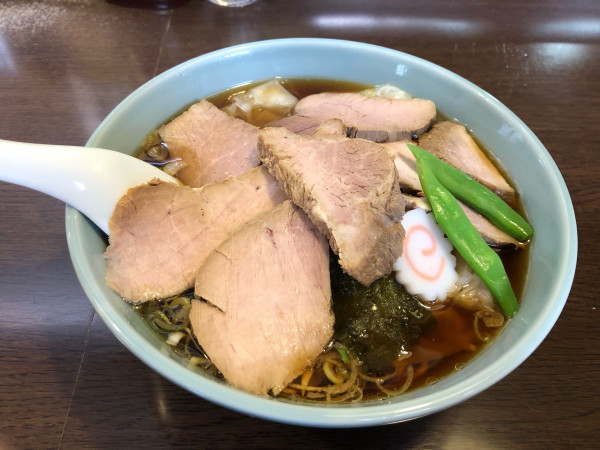 「焼豚ワンタンメン」@はつねの写真