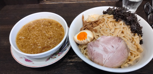 「背脂ﾆﾝﾆｸ煮干しつけｿﾊﾞ（大盛）」@Miya De La Soulの写真