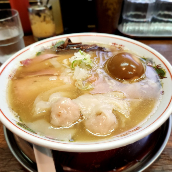 「特製中華そば(塩)」@MENクライ  神保町店の写真