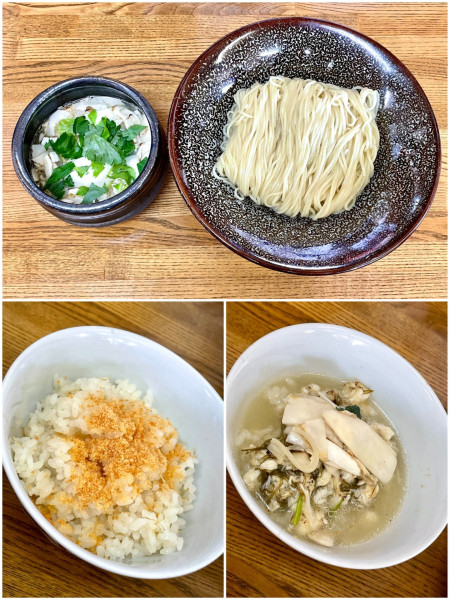 「真鯛と松茸つけ麺〜カラスミご飯割付き〜」@㐂九家の写真