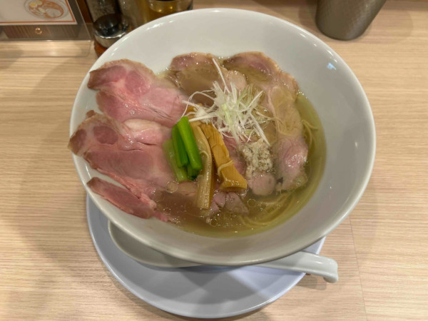 「焼豚塩そば」@中華蕎麦 一心の写真