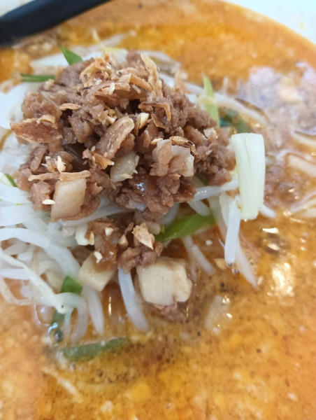 「天使担々麺（醤油）770円税込み」@天使担々麺の写真