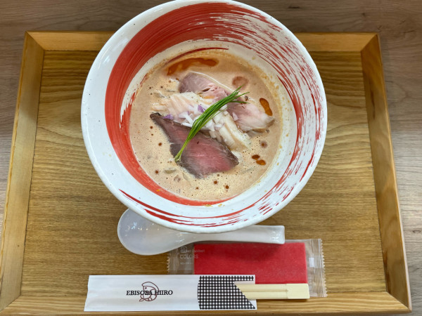 「冷やし濃厚えびそば」@えびそば 緋彩の写真