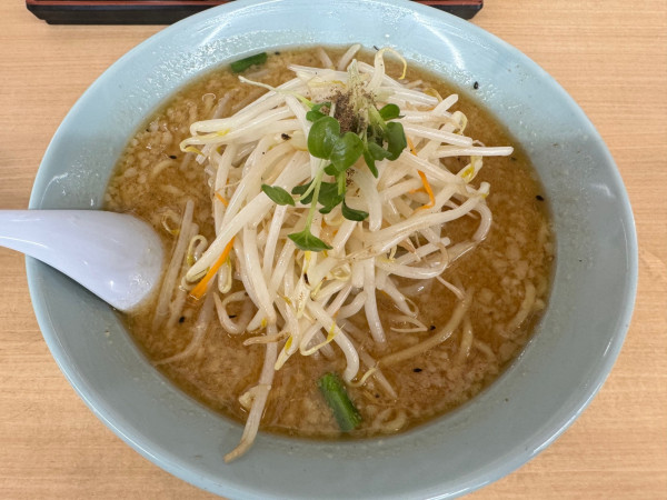 「みそらーめん」@くるまやラーメン 箕輪店の写真