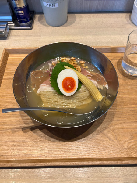 「出雲冷麺いくら茶漬け付き（1700円）」@宍道湖しじみ中華蕎麦 琥珀 東京本店の写真