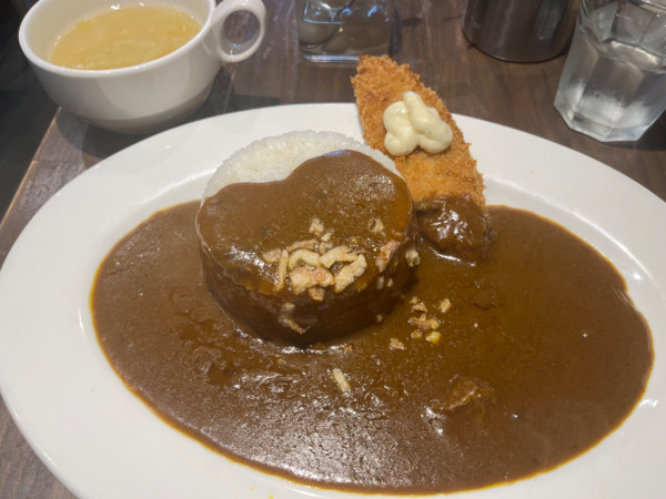 「ランチカレー（白身フライ）」@TOKYO CURRY BUCCIの写真