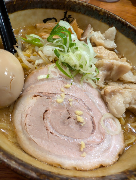 「もつ味噌」@麺屋つくしの写真