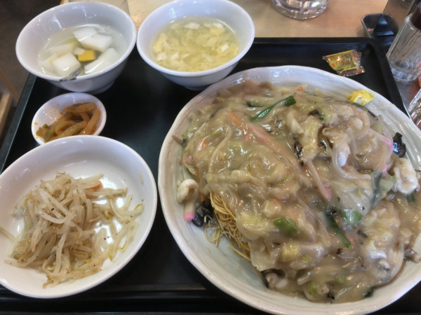 「皿うどん」@欣来 四川料理の写真