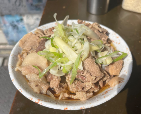 「肉そば、キャベツ」@南天 本店の写真