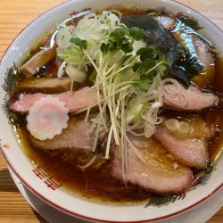 やわらかチャーシュー醤油の純鶏そば：1400円