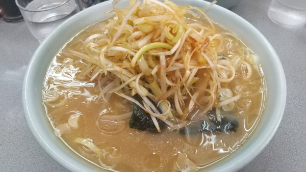 「ネギラーメン大盛　小ライス」@ラーメン道楽 渋谷店の写真