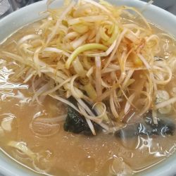 ネギラーメン大盛　小ライス