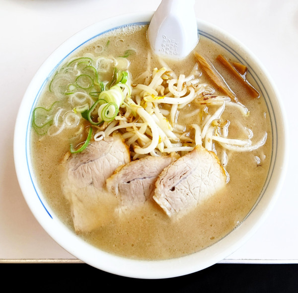 「もやしラーメン」@オーモリラーメン 新井店の写真