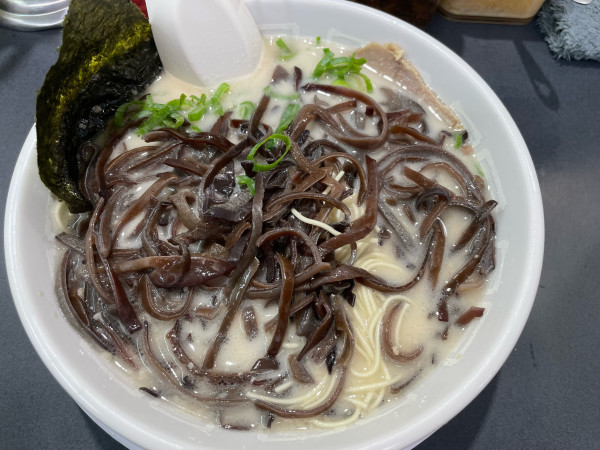 「きくらげラーメン」@博多天神 お茶の水店の写真