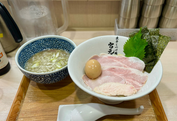 「【限定】冷やし特製昆布水つけ麺しじみMIX¥1600」@煮干しつけ麺 宮元の写真