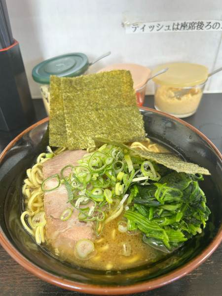 「ラーメン　中盛り　950円」@雷家の写真