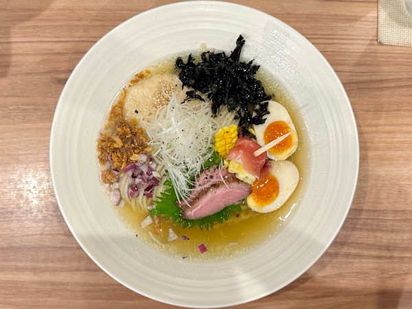 「★＜期間限定＞冷やしニボコン(塩)🍜¥1,500」@麺処 ほん田 秋葉原本店の写真